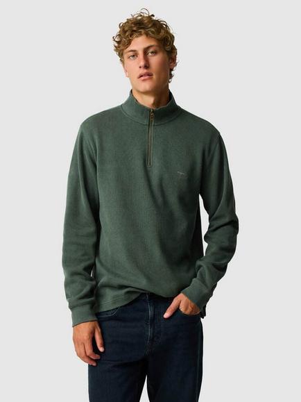 Rodd & Gunn Alton Ave Half Zip Top, Army Green