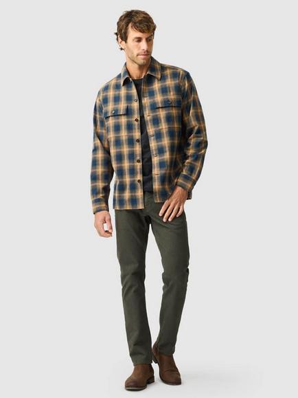 Rodd & Gunn Pinehaven Cotton Regular Fit Check Shirt, Bark - view 2, Bark