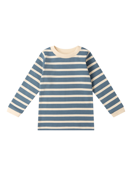 Little Green Radicals Kids' GOTS Organic Cotton Applique Long Sleeve T-Shirt, Pack of 2, Multi - view 2, Multi
