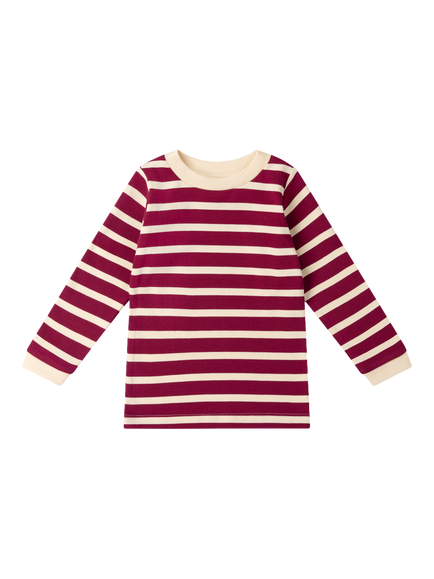 Little Green Radicals Kids' GOTS Organic Cotton Applique Long Sleeve T-Shirt, Pack of 2, Multi - view 2, Multi