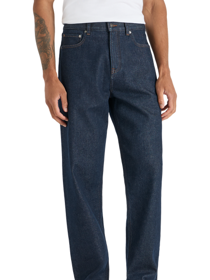 SPOKE Original Wide Thigh Straight Jeans, Rinse Wash, Rinse Wash