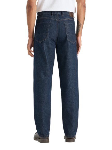 SPOKE Original Wide Thigh Straight Jeans, Rinse Wash - view 2, Rinse Wash