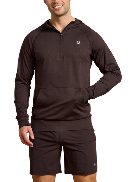 Gym+Coffee Daily Hoodie, Mocha Bean Marl