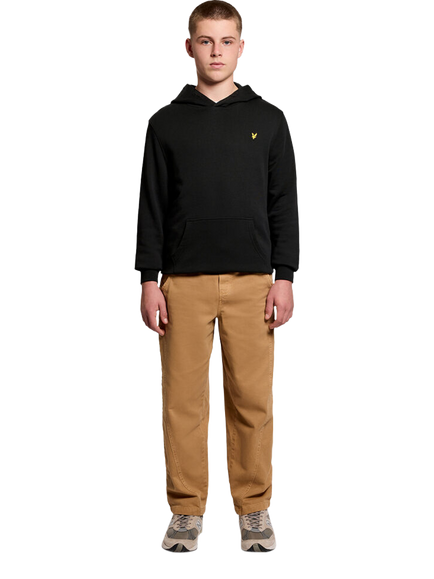 Lyle & Scott Kids' Pullover Hoodie - view 2, Jet Black