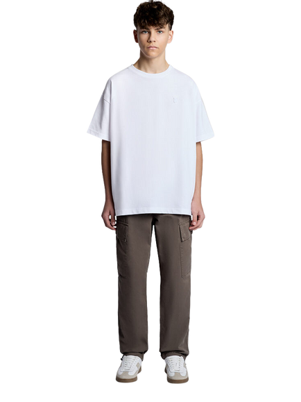 Lyle & Scott Kids' Heavyweight Relaxed T-Shirt - view 2, White