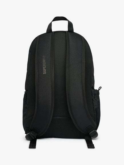 Superdry Company Logo Backpack - view 2, Black/Black