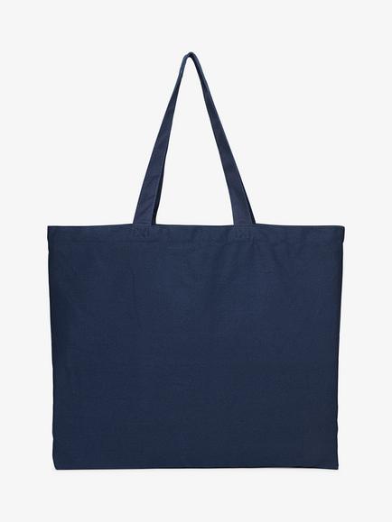 Superdry Cult Superdry Tote Bag, Navy/Off White - view 2, Navy/Off White