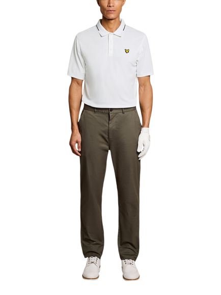 Lyle & Scott Golf Regular Fit Polo Shirt, White - view 2, White