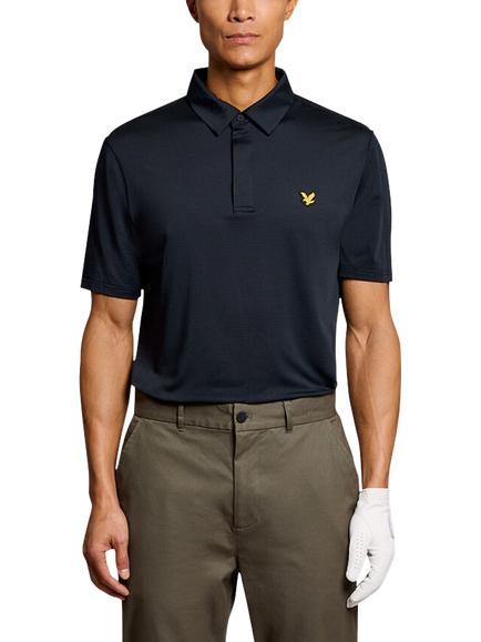 Lyle & Scott Golf Regular Fit Polo Shirt, Dark Navy