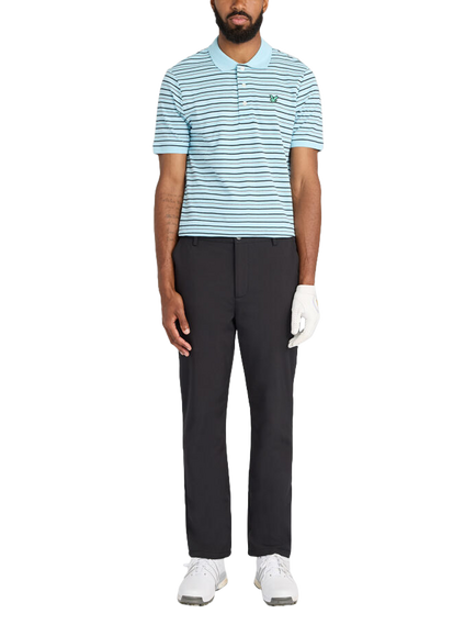 Lyle & Scott Cotton Golf Stripe Polo Shirt, Multi - view 2, Multi