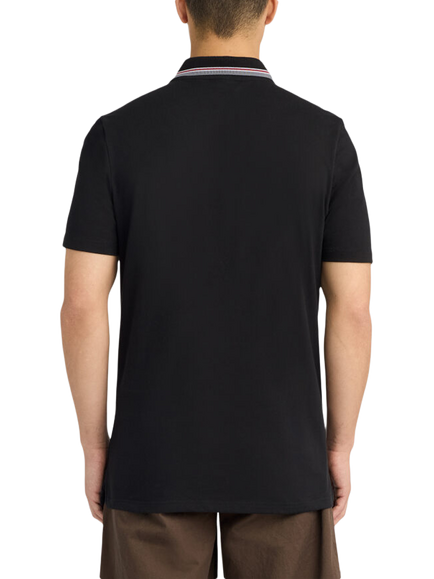 Lyle & Scott Regular Fit Cotton Rich Polo Shirt, Z865 Jet Black - view 2, Z865 Jet Black