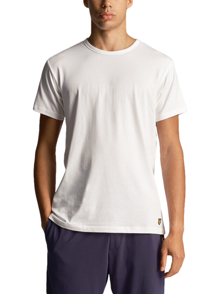 Lyle & Scott Cotton Rich Crew Neck T-Shirt, Pack of 3, Multi, Multi
