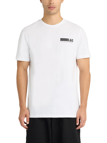 Lyle & Scott Cotton Logo Crew Neck T-Shirt, White, White