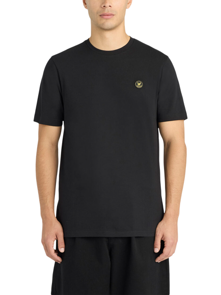 Lyle & Scott Cotton Crew Neck T-Shirt, Jet Black