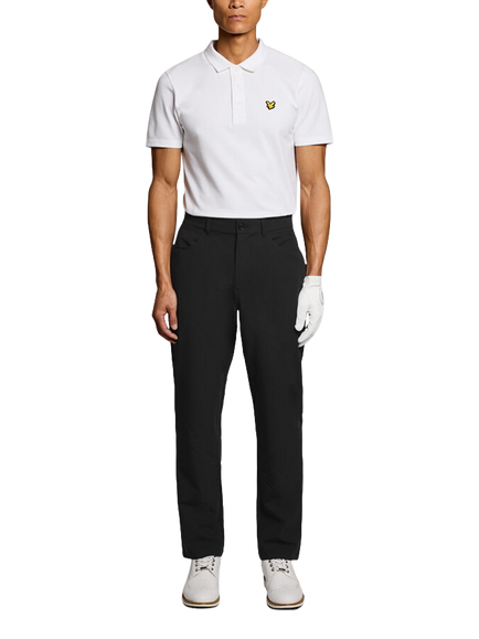 Lyle & Scott 5 Pocket Tailored Golf Trousers, Jet Black - view 2, Jet Black