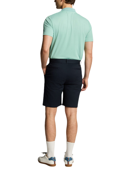 Lyle & Scott Cotton Rich Shorts, Navy Blue - view 2, Navy Blue