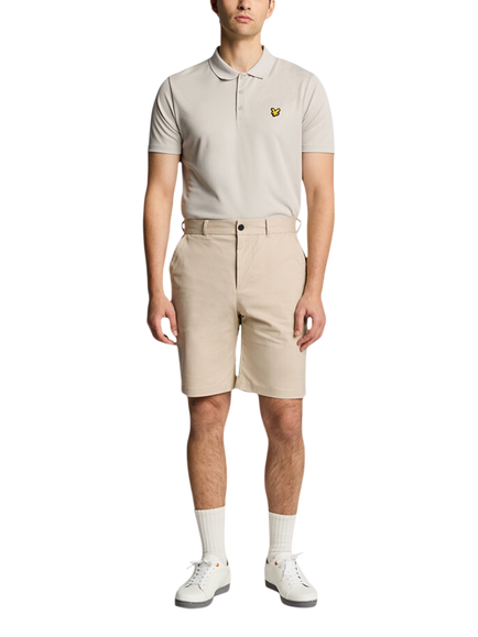 Lyle & Scott Course Cotton Rich Chino Shorts, Off White, Off White