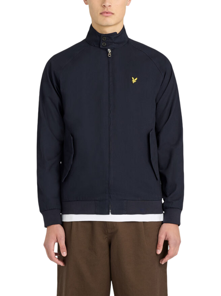 Lyle & Scott Cotton Harrington Utility Jacket, Z271 Dark Navy