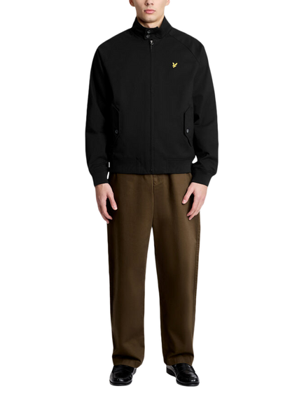 Lyle & Scott Cotton Harrington Utility Jacket - view 2, Z865 Jet Black