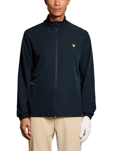 Lyle & Scott Packable Golf Jacket, Dark Navy, Dark Navy