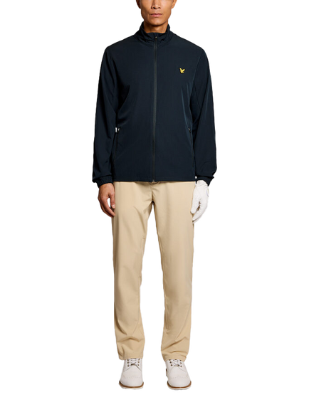 Lyle & Scott Packable Golf Jacket, Dark Navy - view 2, Dark Navy