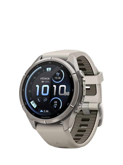 Garmin fēnix 9 Pro Inreach GPS Multisport Smartwatch, Fog Grey