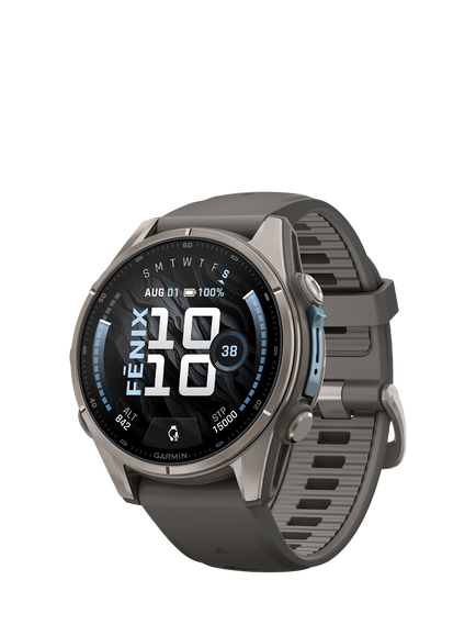 Garmin fēnix 9 GPS Multisport Smartwatch, Pebble Grey