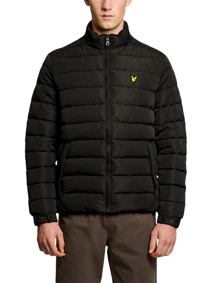 Lyle & Scott Quilted Utility Jacket, Black, Black