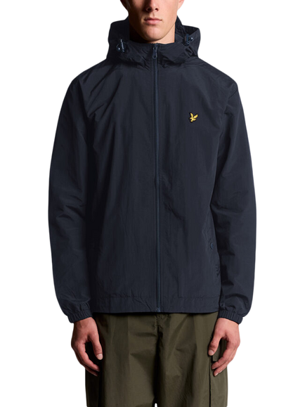 Lyle & Scott Zip-Through Utility Jacket, Z271 Dark Navy
