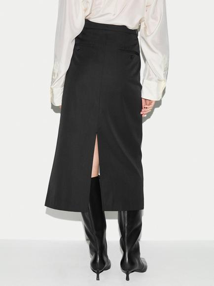 Jigsaw Tailored Pencil Skirt, Black - view 2, Black