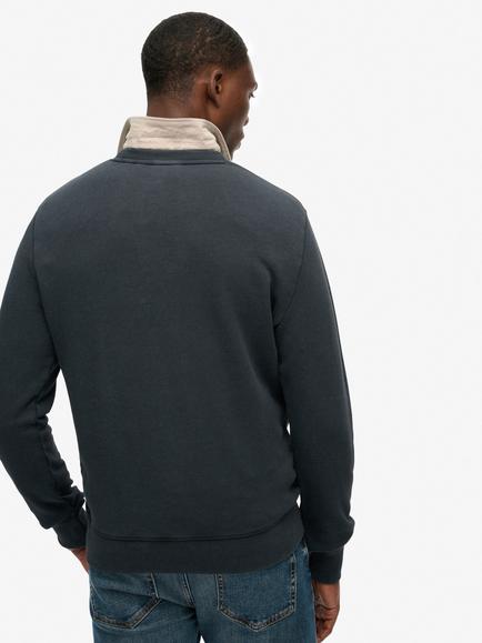 Superdry Great Outdoors Embroidered Sweatshirt, Eclipse Navy - view 2, Eclipse Navy