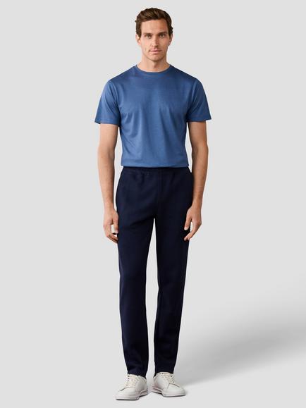 Hackett London Travel Classic Fit Pique T-Shirt - view 2, Airforce Blue