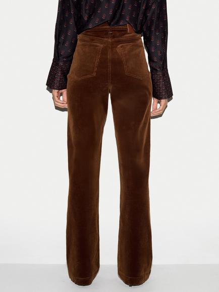 Jigsaw Clive Cord Trousers, Brown - view 2, Brown