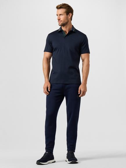 Hackett London Sport Classic Fit Short Sleeve Multi Tipping Polo Shirt - view 2, Navy