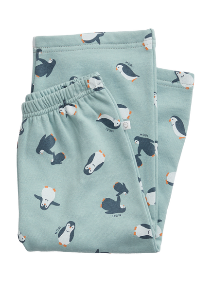 MORI Baby Penguin Pack Joggers, Blue - view 2, Blue