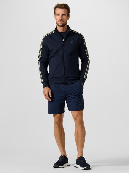 Hackett London Sports Members Track Top, Navy - view 2, Navy