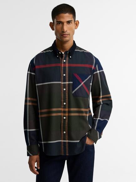 Barbour Dunoon Button Down Cotton Shirt, Classic Tartan, Classic Tartan
