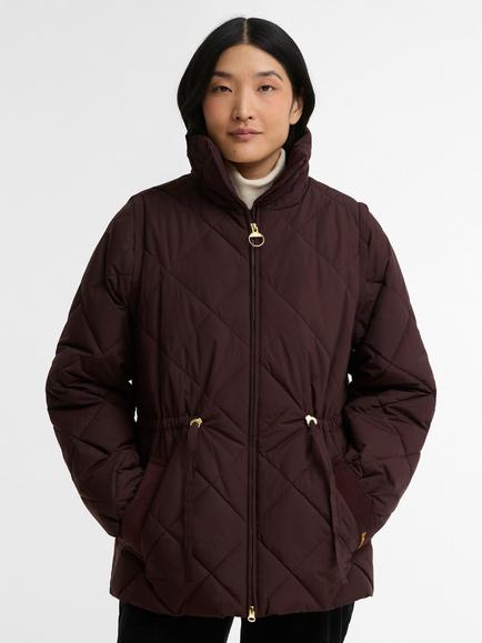Barbour Tanfield Puffer Jacket, Fig/Muted