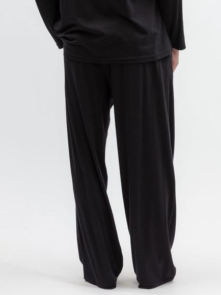 Cyberjammies Cotton Modal Blend Polar Drift Jersey Pyjama Trousers, Black - view 2, Black