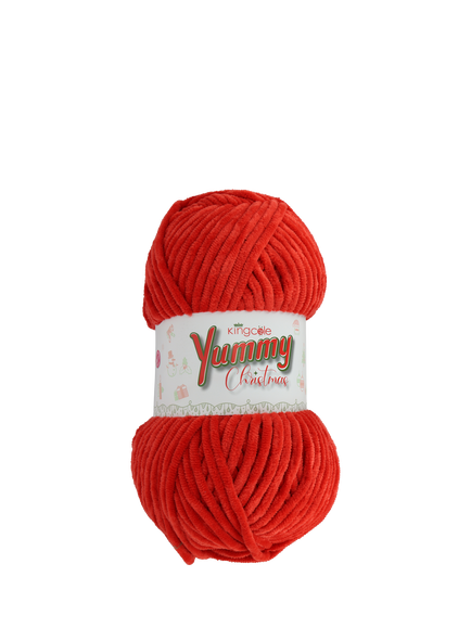 King Cole Yummy Chunky Knitting Yarn, 200g, Rudolph