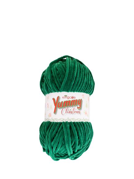 King Cole Yummy Chunky Knitting Yarn, 200g, Mistletoe