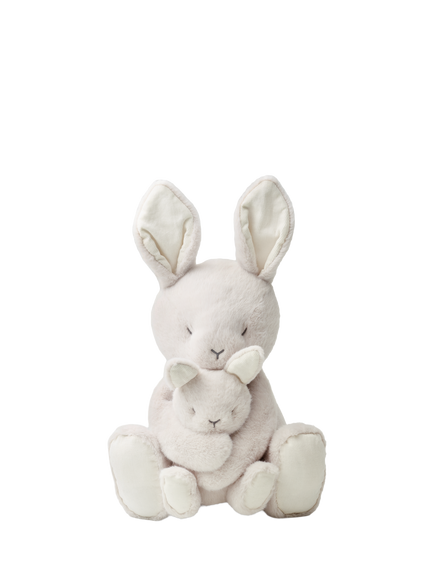 The White Company Kids' Sleepy Bunnies Soft Toy Set, Neutral, Neutral