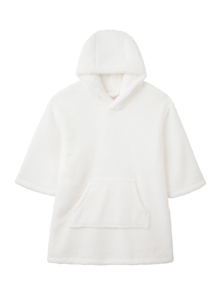 The White Company Kids' Snuggle Hoodie, Ivory, Ivory