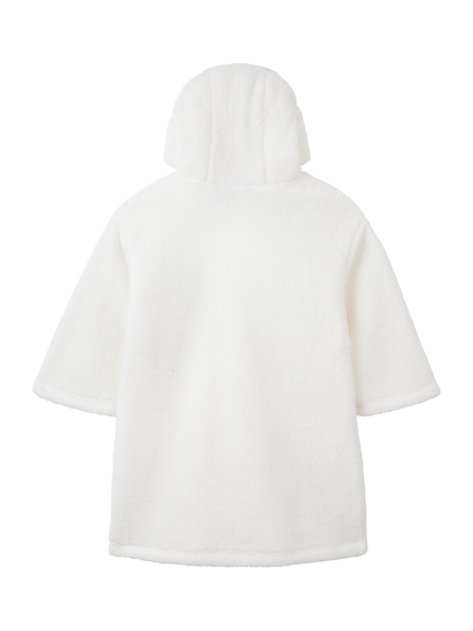 The White Company Kids' Snuggle Hoodie, Ivory - view 2, Ivory