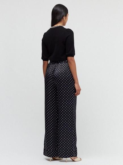 Chinti & Parker Polka Dot Trousers - view 2, Black