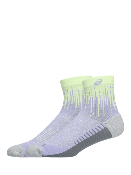 ASICS Performance Run Quarter Socks, Fresh Air Yellow - view 2, Fresh Air Yellow