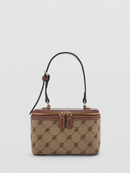 Mango Vanity Bag, Beige
