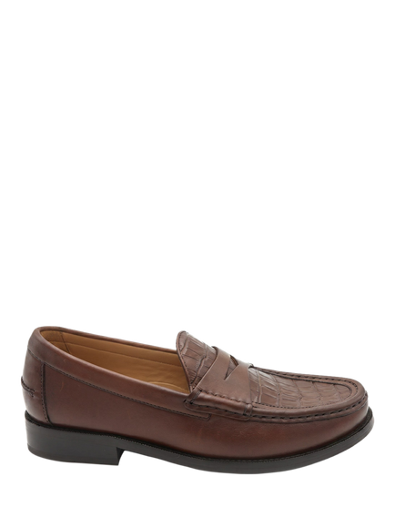 Jones Bootmaker Romsey Leather Penny Loafers, Tan