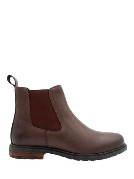 Jones Bootmaker Mayah Leather Chelsea Boots, Chocolate, Chocolate
