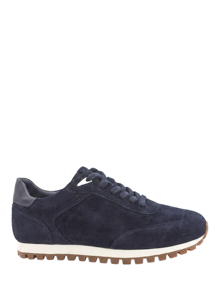 Jones Bootmaker Ashwin Leather Trainers, Navy